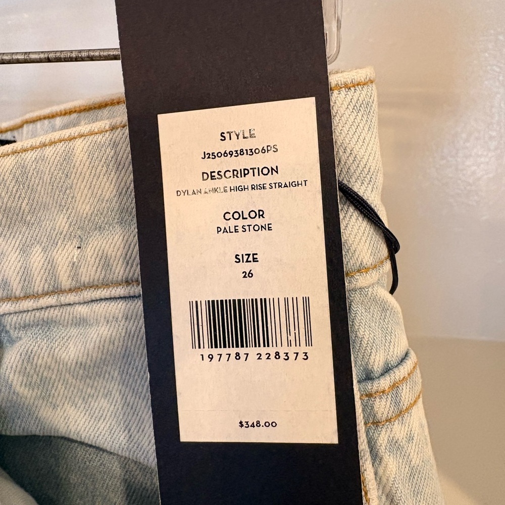 VERONICA BEARD Light Blue Dylan Ankle Jeans - Picture 7 of 7